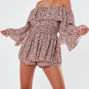 Floral Colorful Romper